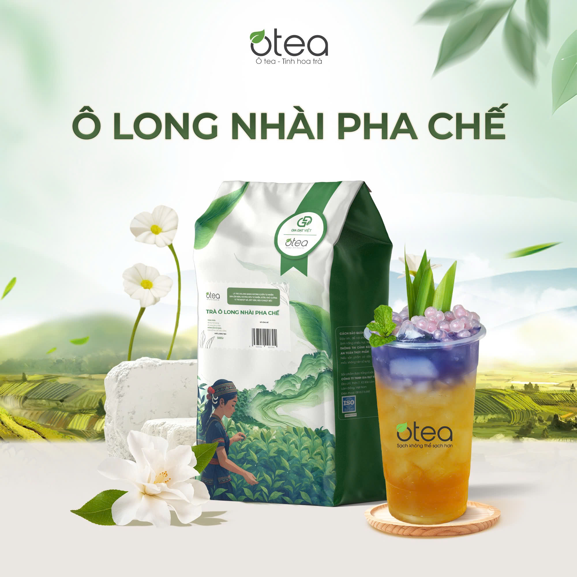 Ô Long Nhài Pha Chế