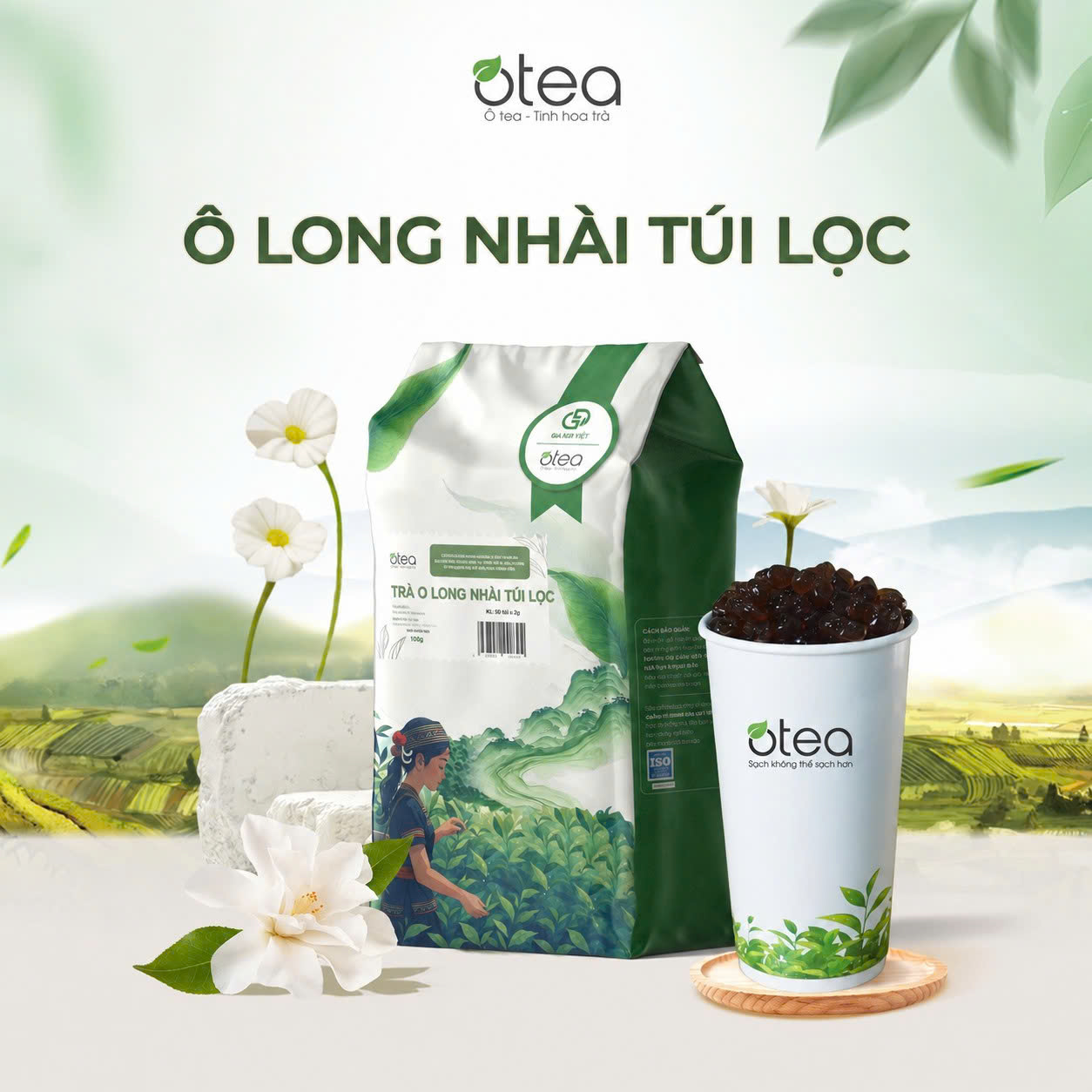 Ô Long Nhài Túi Lọc